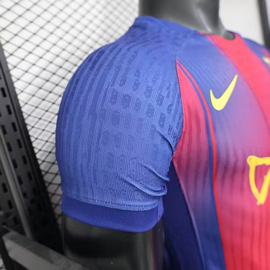 FC Barcelona x Ed Sheeran Joint Edition Home Jersey 2025/2026 – Player Version (1:1 Thai Quality)