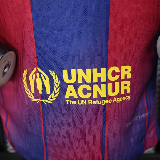 FC Barcelona x Ed Sheeran Joint Edition Home Jersey 2025/2026 – Player Version (1:1 Thai Quality)