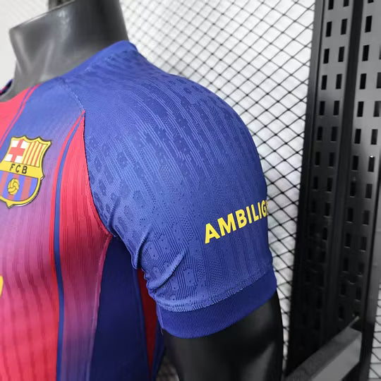 FC Barcelona x Ed Sheeran Joint Edition Home Jersey 2025/2026 – Player Version (1:1 Thai Quality)