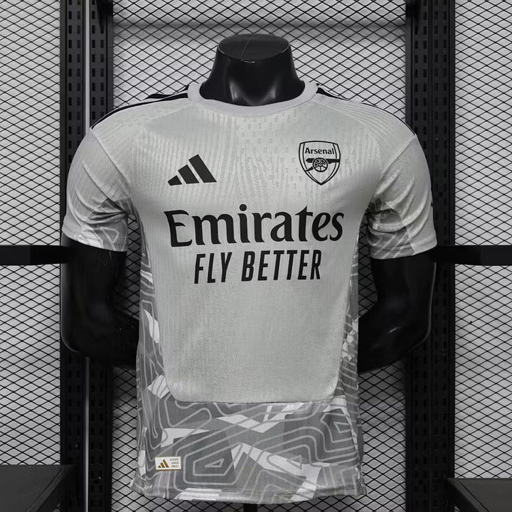 Arsenal Goalkeeper Football Shirt 2026/2027 Grey Player Version 1:1 Thai Quality