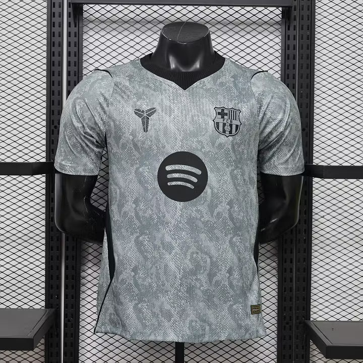 FC Barcelona Goalkeeper Football Shirt 2026/2027 Grey Player Version 1:1 Thai Quality