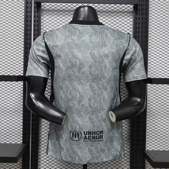 FC Barcelona Goalkeeper Football Shirt 2026/2027 Grey Player Version 1:1 Thai Quality