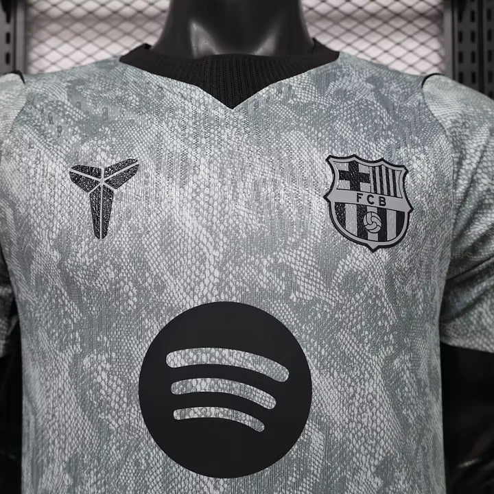 FC Barcelona Goalkeeper Football Shirt 2026/2027 Grey Player Version 1:1 Thai Quality
