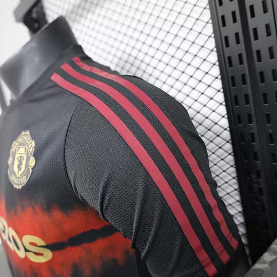2025/2026 Player Version Manchester United Special Edition Black & Red Football Shirt – 1:1 Thai Quality