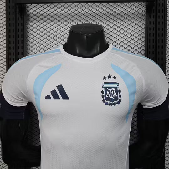 2026 Player Version Argentina National Team Training Suit White Football Shirt – 1:1 Thai Quality