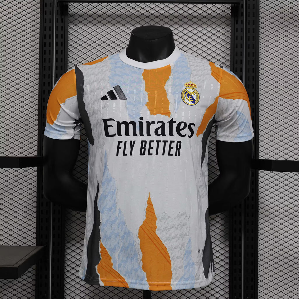 2025/2026 Player Version Real Madrid Training Wear Football Shirt – 1:1 Thai Quality