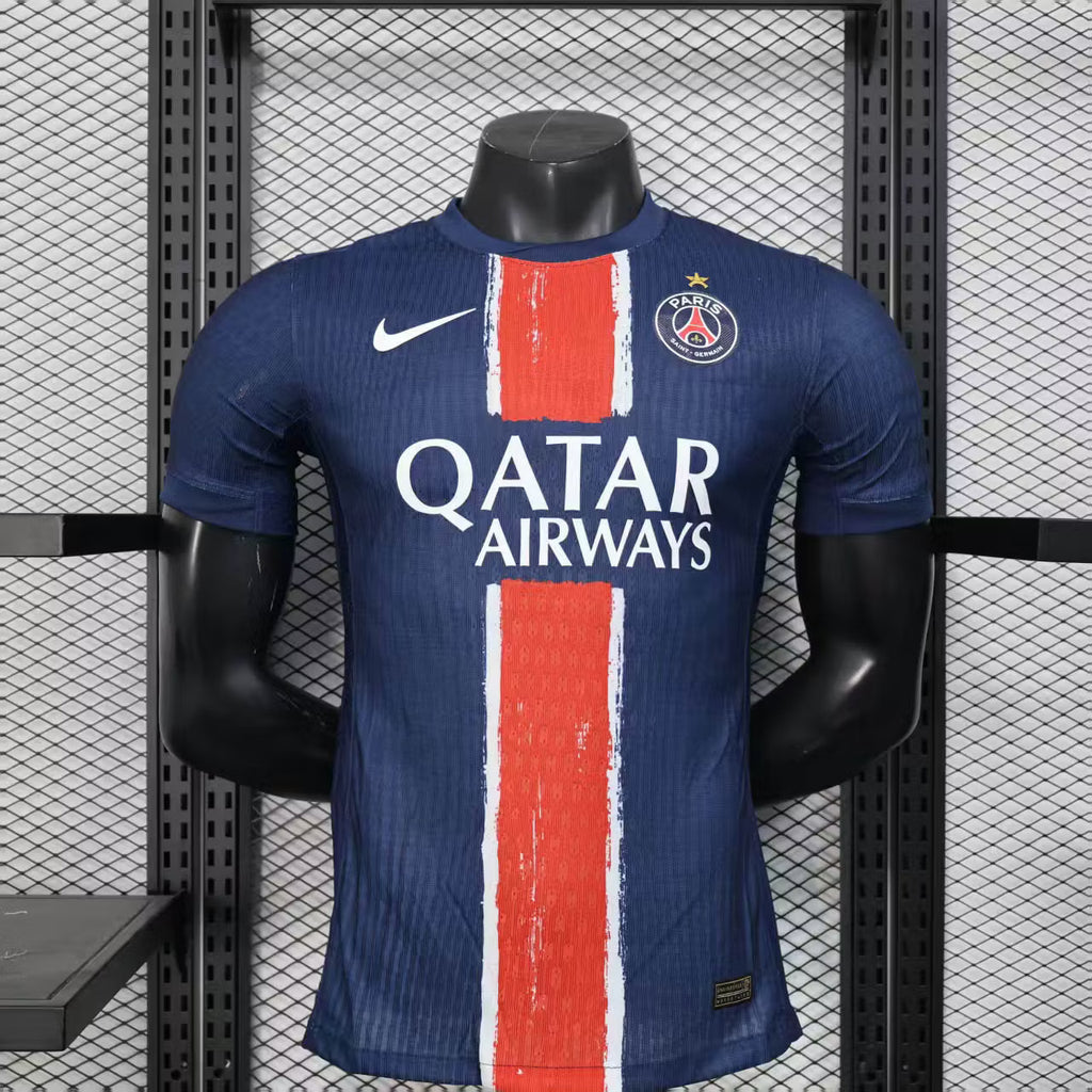 PSG Paris Saint-Germain Home UEFA Champions League Champions Jersey 2024/2025 – Player Version (1:1 Thai Quality)