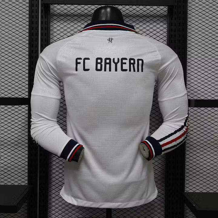 Bayern München Away Long Sleeve Football Shirt 2026/2027 Player Version 1:1 Thai Quality