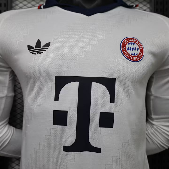 Bayern München Away Long Sleeve Football Shirt 2026/2027 Player Version 1:1 Thai Quality