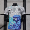 2025 Player Version Brazil Special Edition White & Blue Football Shirt – 1:1 Thai Quality