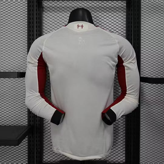 2025/2026 Player Version Long Sleeve Liverpool Away Football Shirt – 1:1 Thai Quality