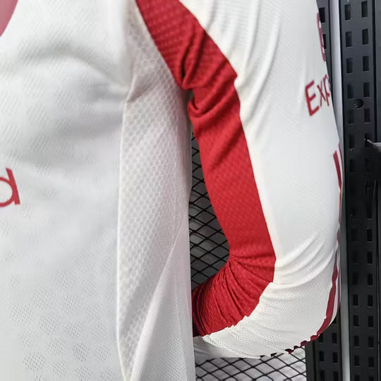 2025/2026 Player Version Long Sleeve Liverpool Away Football Shirt – 1:1 Thai Quality