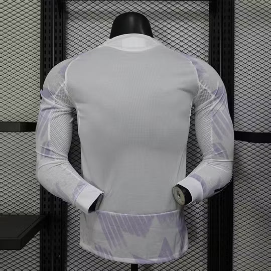 2025/2026 Player Version Long Sleeve Manchester United Away Football Shirt – 1:1 Thai Quality