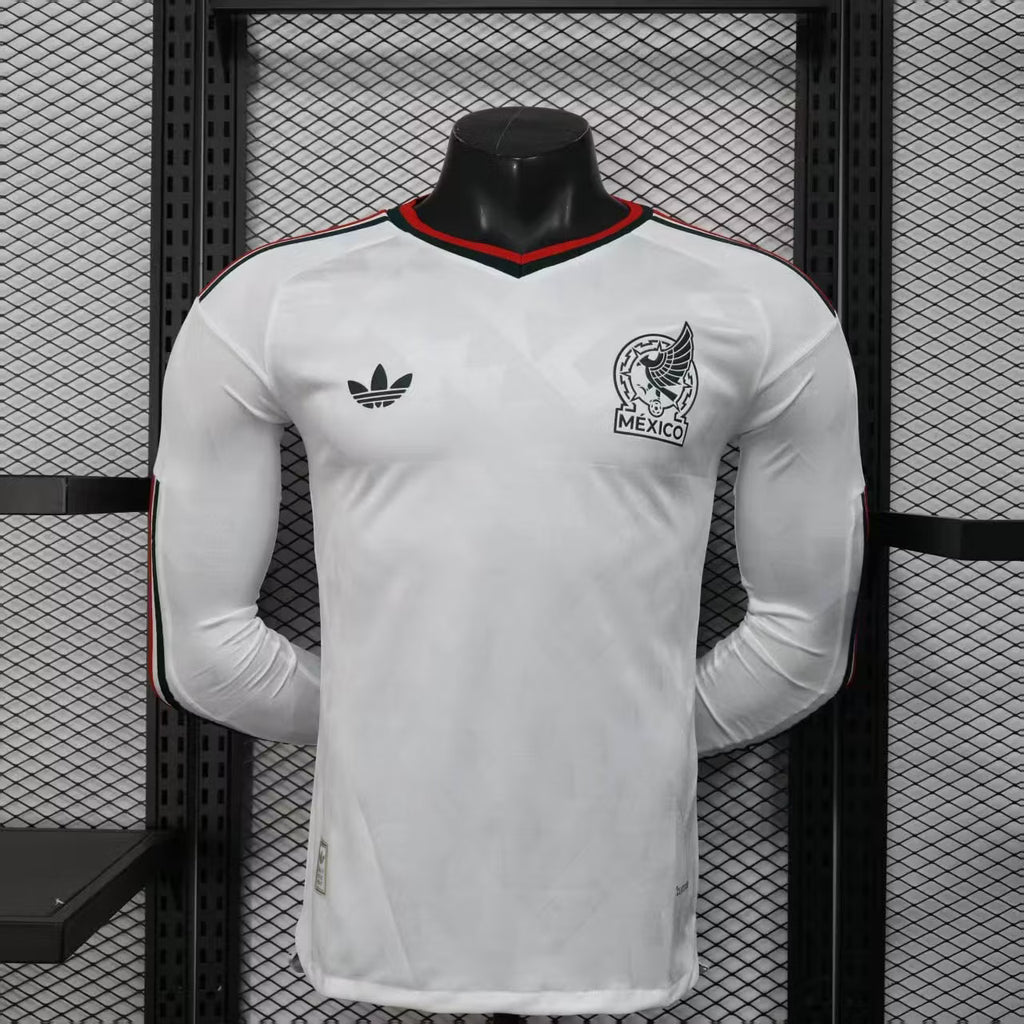 2026 Player Version Long Sleeve Mexico National Team Away Football Shirt – 1:1 Thai Quality