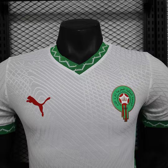 2025 Player Version Morocco National Team Away Football Shirt – 1:1 Thai Quality
