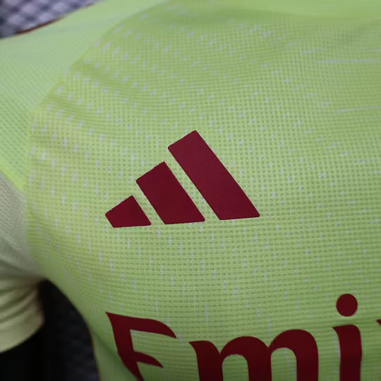 2025/2026 Player Version Arsenal Goalkeeper Yellow Football Shirt – 1:1 Thai Quality