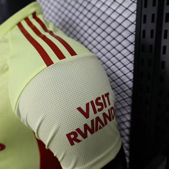 2025/2026 Player Version Arsenal Goalkeeper Yellow Football Shirt – 1:1 Thai Quality