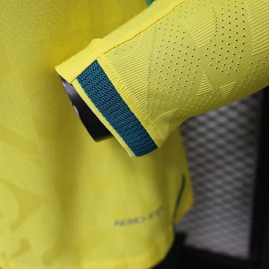 2026 Player Version Long Sleeve Brazil Home Football Shirt – 1:1 Thai Quality