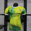 2025/2026 Player Version Real Madrid Special Edition Yellow And Green Football Shirt – 1:1 Thai Quality